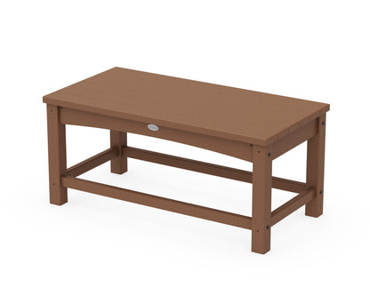 POLYWOOD® Club Coffee Table in Teak