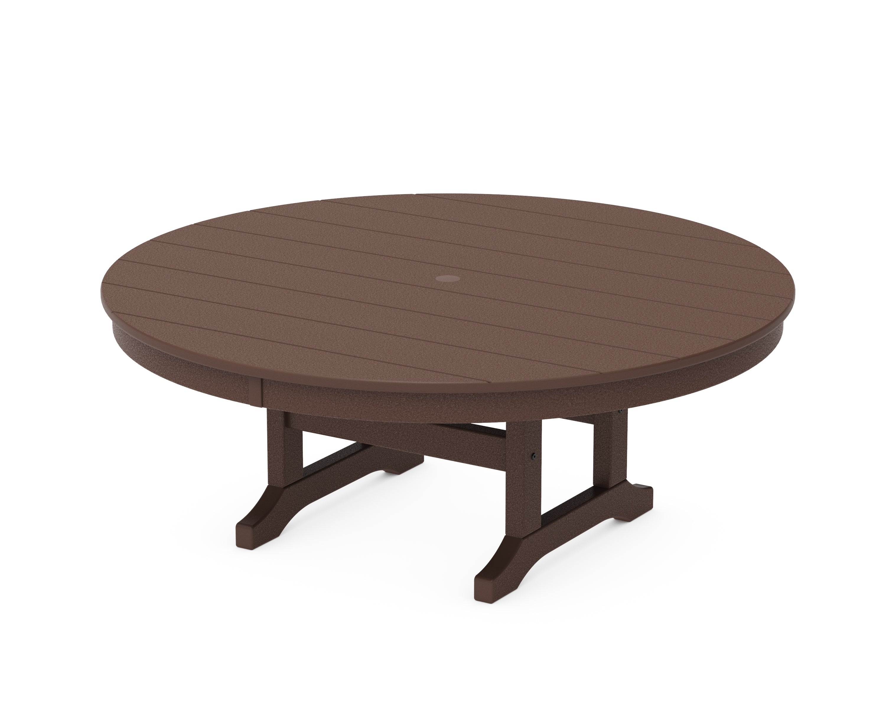 POLYWOOD® Round 48" Conversation Table in Mahogany