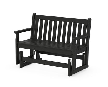 POLYWOOD® Traditional Garden 48" Glider in Black