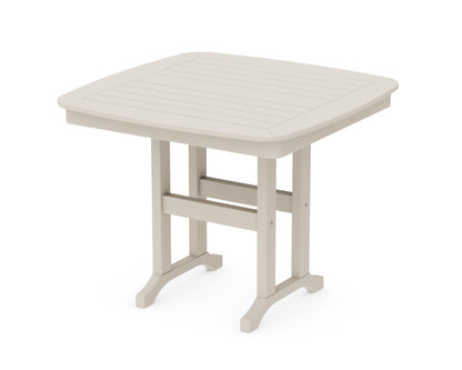 POLYWOOD® Nautical 37" Dining Table in Sand