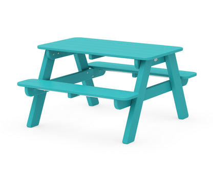 POLYWOOD® Kids Outdoor Picnic Table in Aruba