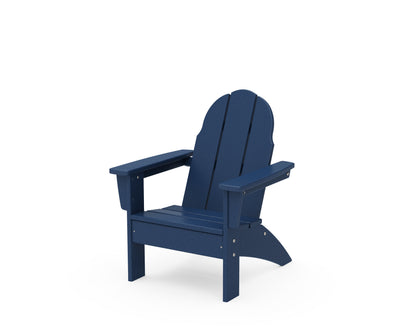 POLYWOOD® Kids Vineyard Adirondack Chair in Navy