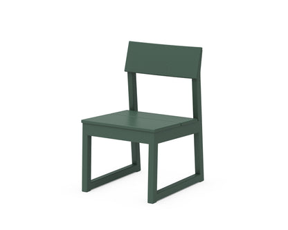 POLYWOOD® EDGE Dining Side Chair in Green