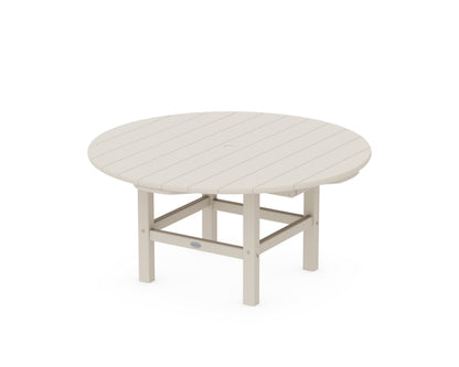 POLYWOOD® Round 37" Conversation Table in Sand