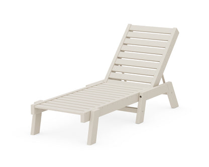 POLYWOOD® Captain Chaise in Sand