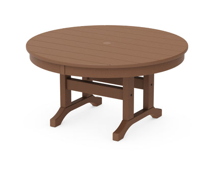 POLYWOOD® Round 36" Conversation Table in Teak