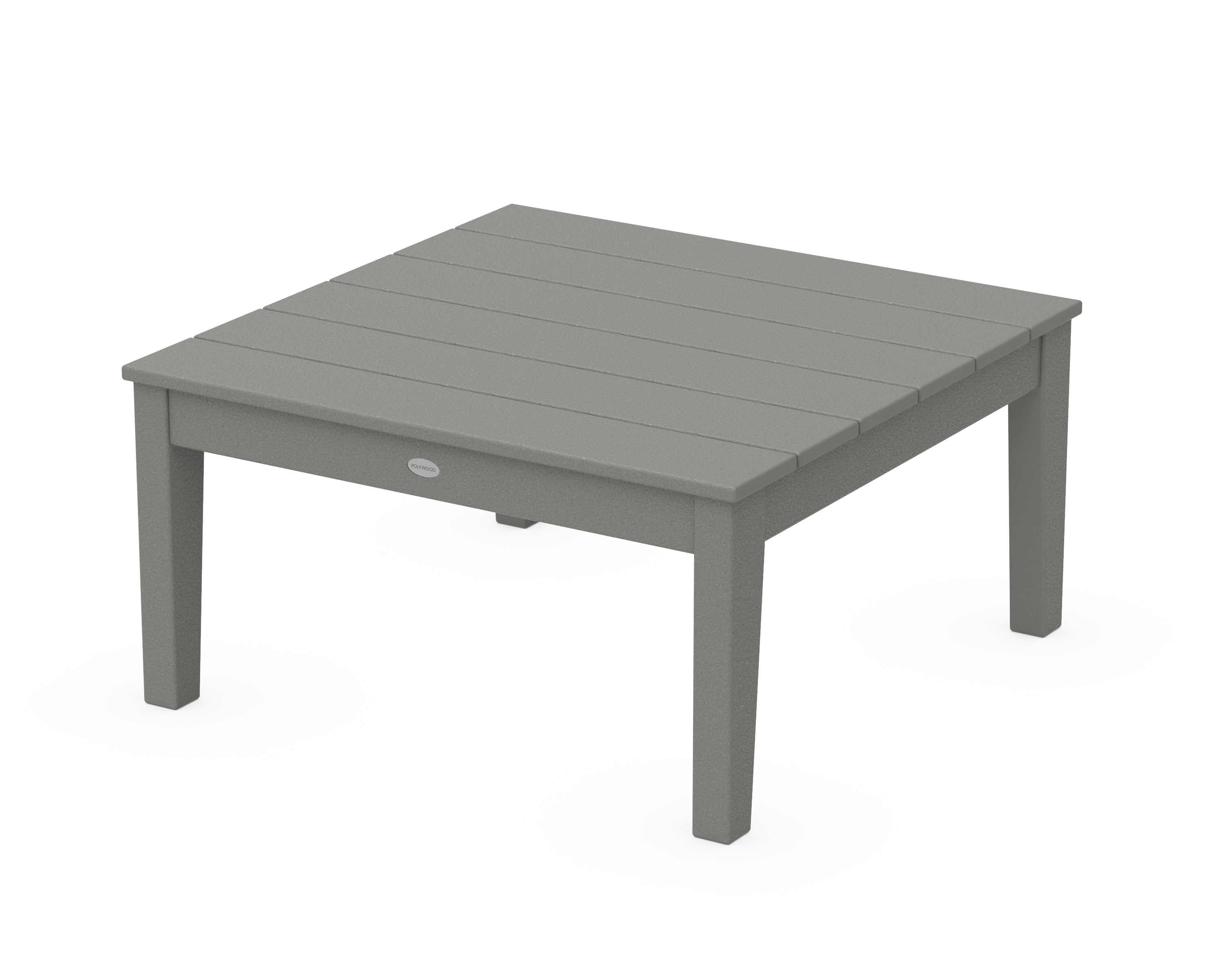 POLYWOOD® Newport 36" Conversation Table in Slate Grey