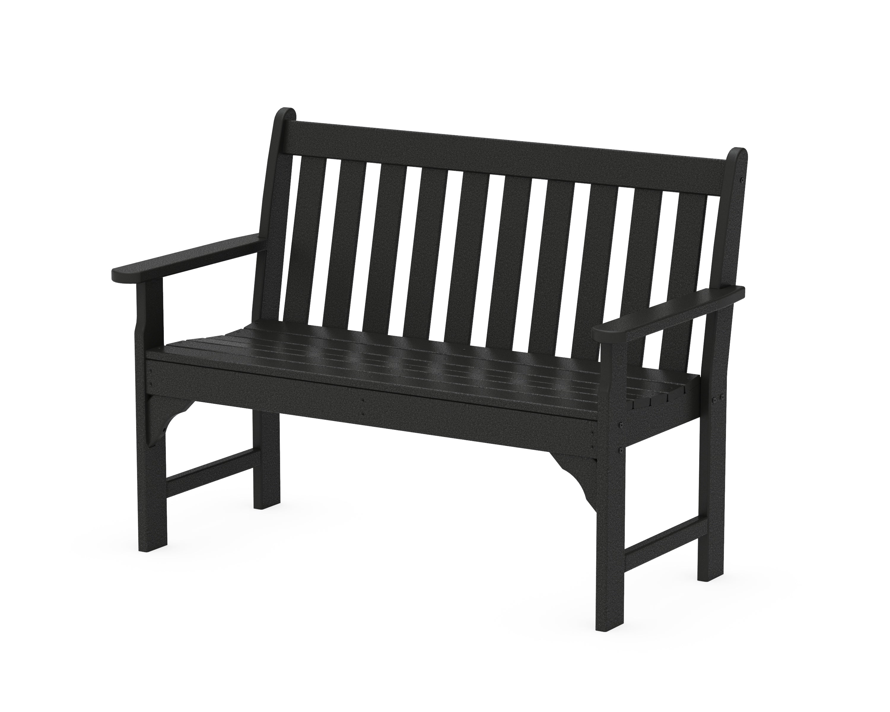 POLYWOOD® Vineyard 48" Bench in Black