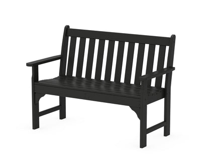 POLYWOOD® Vineyard 48" Bench in Black