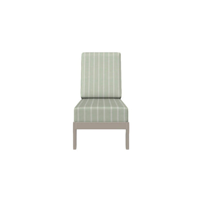 Leeward Three-Position Lay Flat Armless Chaise