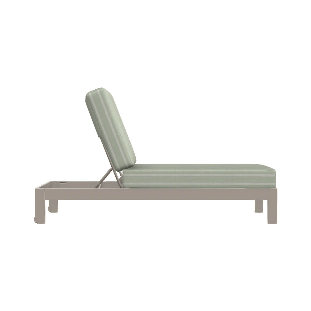 Leeward Three-Position Lay Flat Armless Chaise