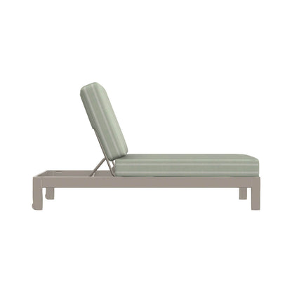 Leeward Three-Position Lay Flat Armless Chaise