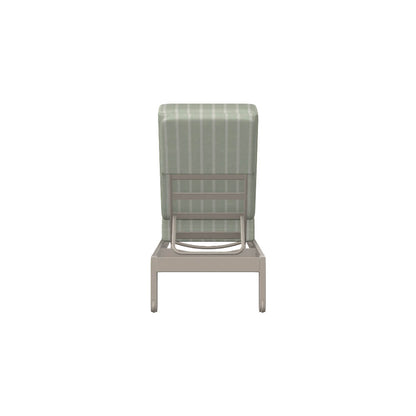 Leeward Three-Position Lay Flat Armless Chaise