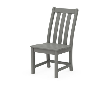 POLYWOOD® Vineyard Dining Side Chair in Slate Grey