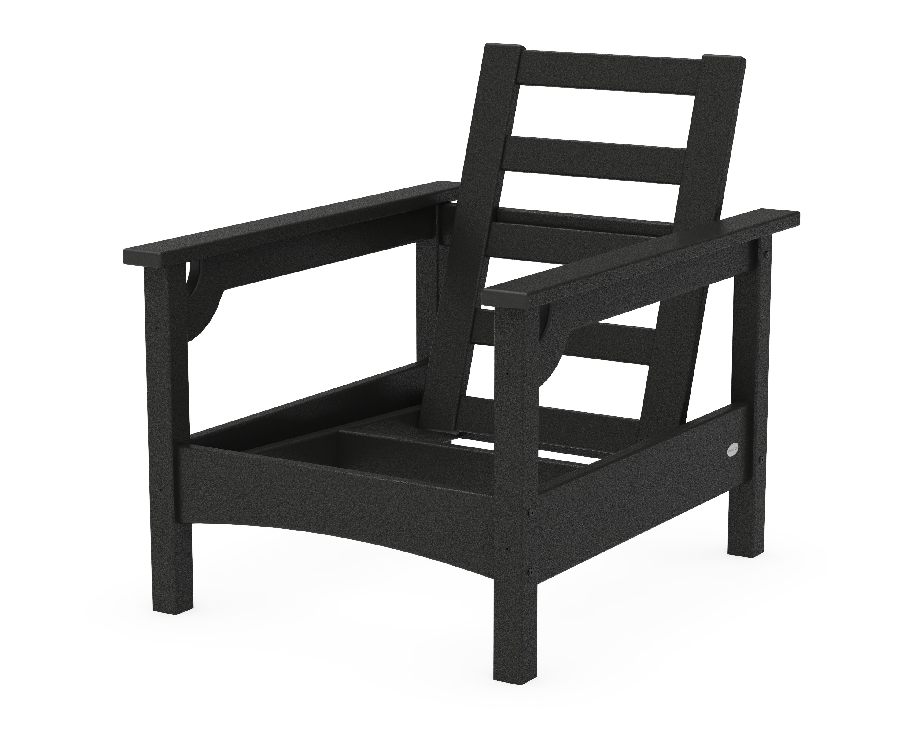 POLYWOOD® Club Chair Frame in Black