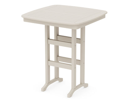 POLYWOOD® Nautical 37" Bar Table in Sand