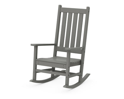 POLYWOOD® Vineyard Porch Rocking Chair in Slate Grey