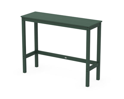 POLYWOOD® Studio Balcony Bar Table in Green