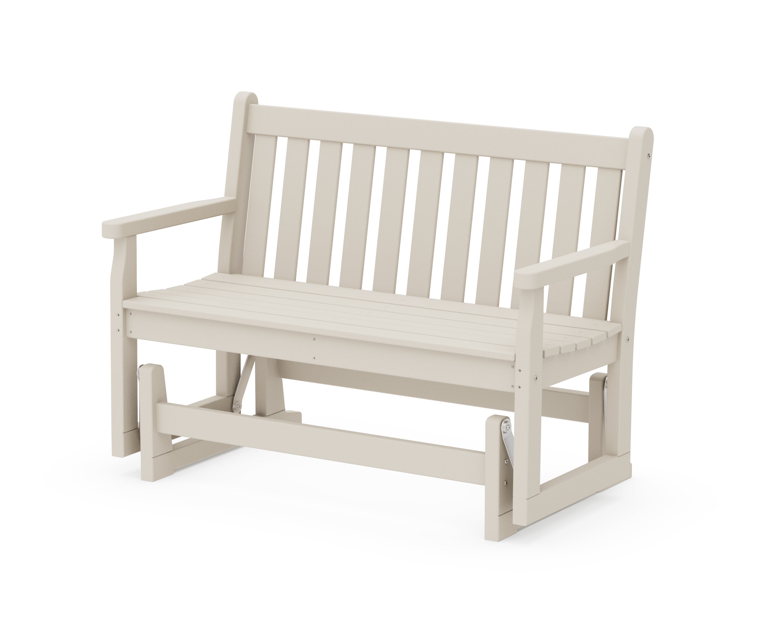 POLYWOOD® Traditional Garden 48" Glider in Sand