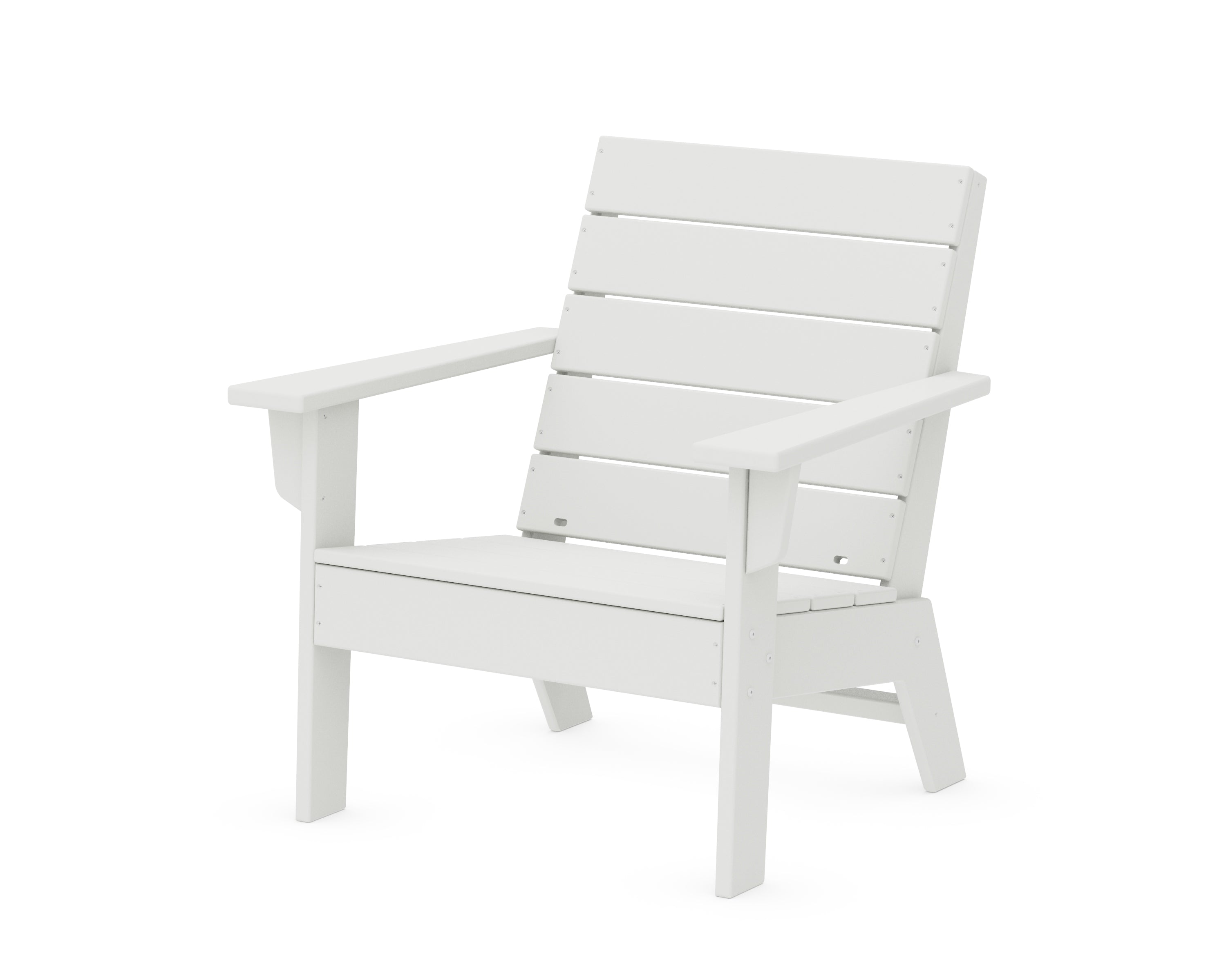 POLYWOOD® Eastport Lounge Chair in White