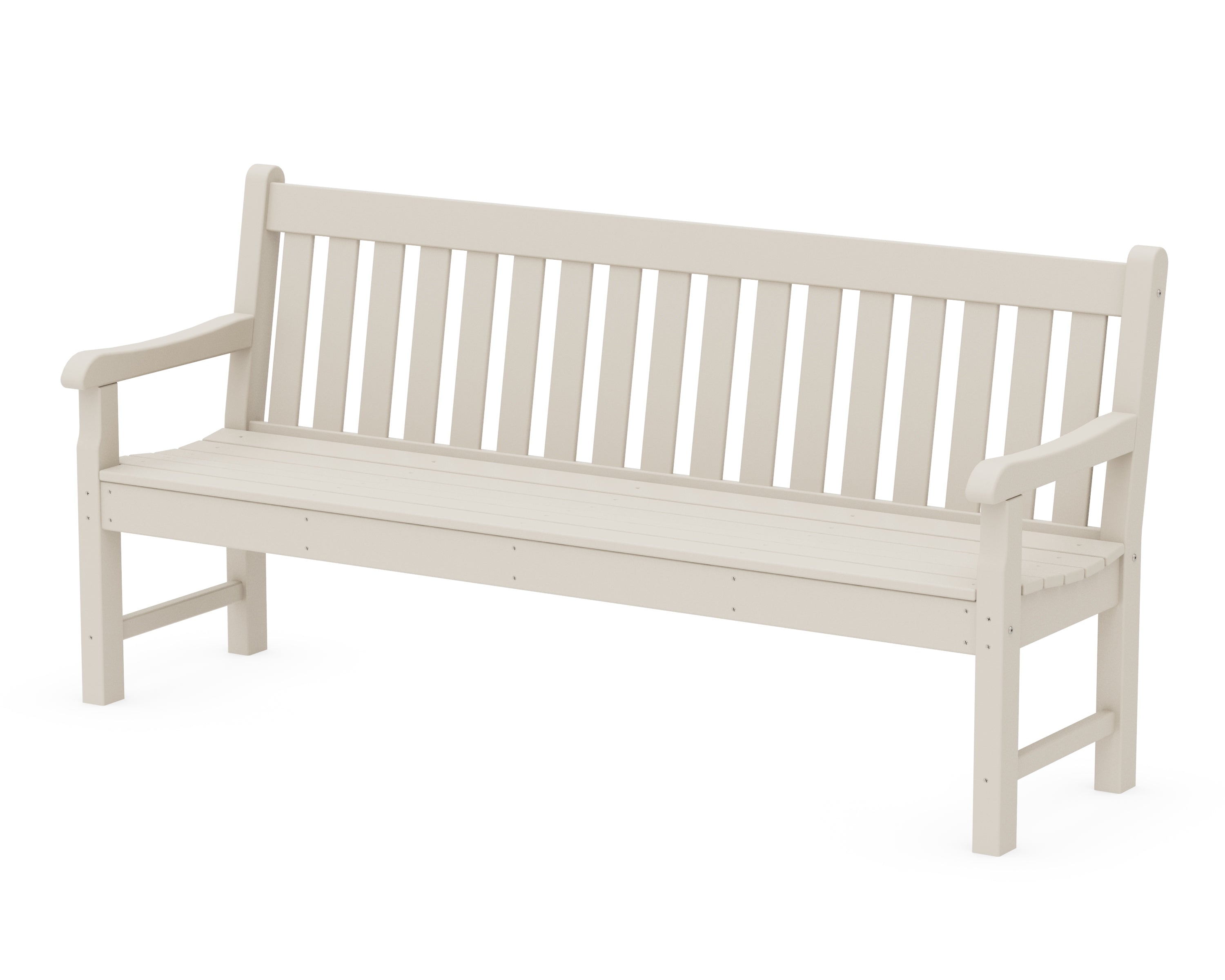 POLYWOOD® Rockford 72" Bench in Sand
