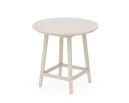 POLYWOOD® Studio 30" Round Bistro Table in Sand