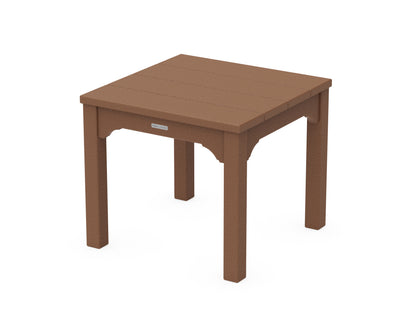 Martha Stewart by POLYWOOD® Chinoiserie End Table in Teak