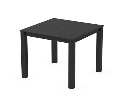 POLYWOOD® Parsons 38" X 38" Dining Table in Black