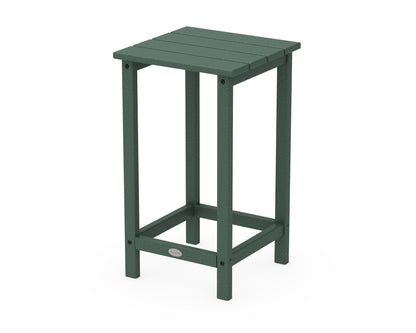 POLYWOOD® Long Island 26" Counter Side Table in Green