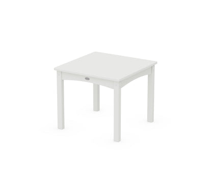 POLYWOOD® Toddler 24" Dining Table in White