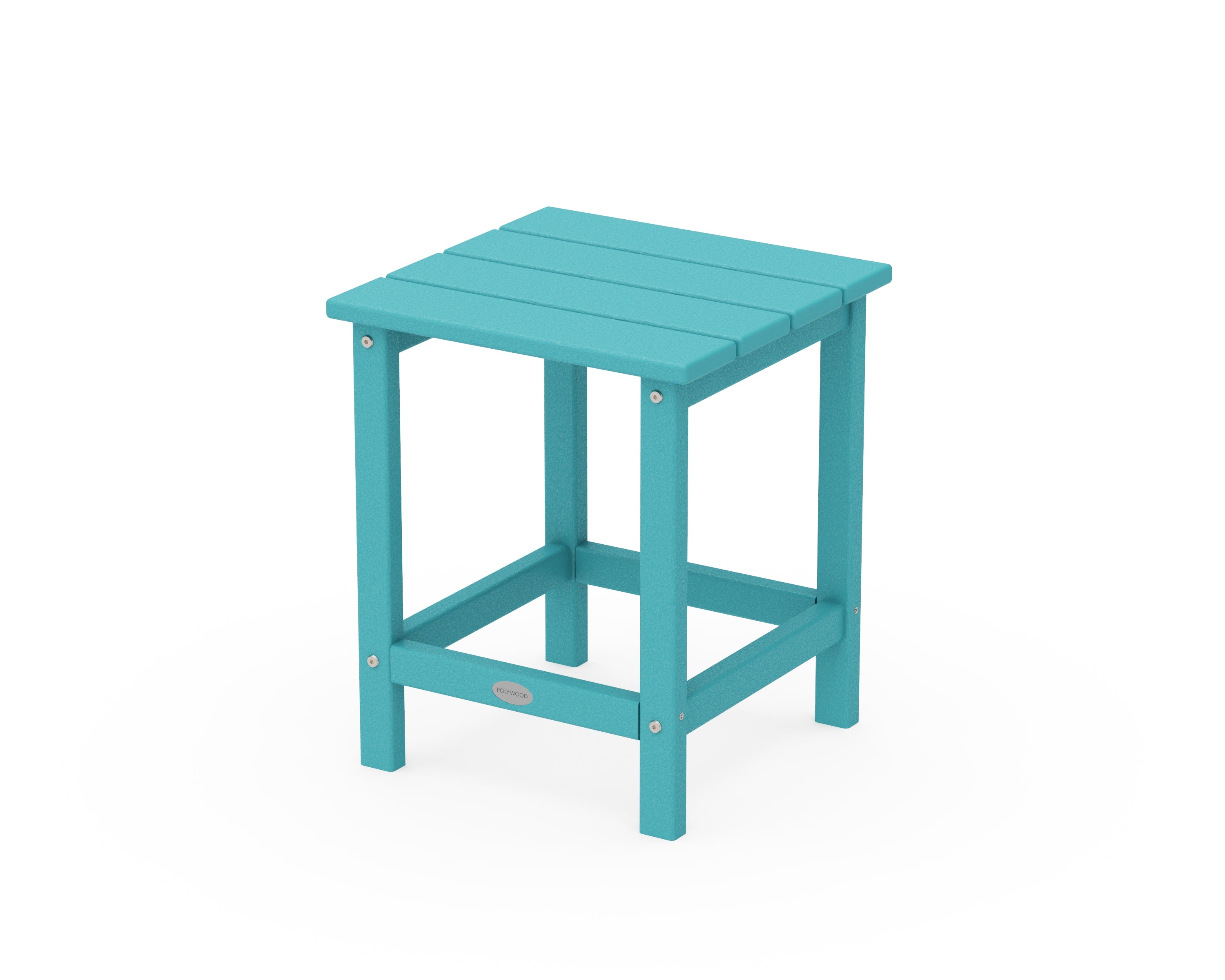 POLYWOOD® Long Island 18" Side Table in Aruba