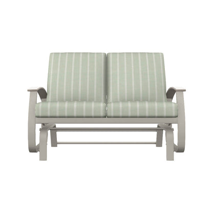 Belle Isle Two-Seat Glider w/ Polymer Accents