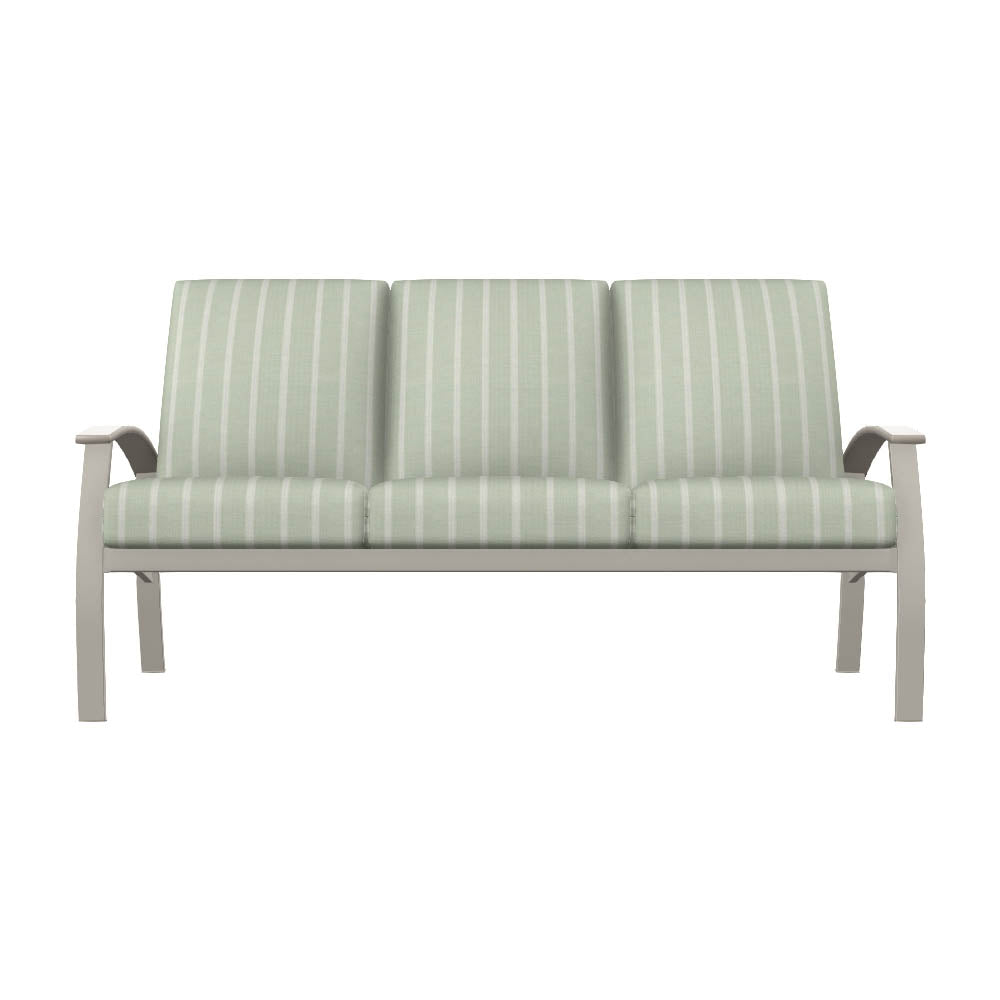 Belle Isle Three-Seat Sofa w/ Polymer Accents