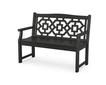 Chinoiserie 48" Garden Bench