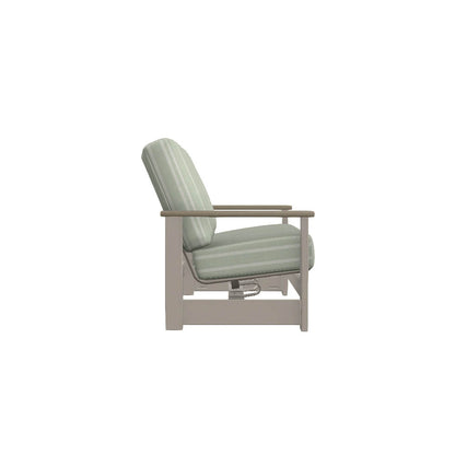 Leeward Hidden Motion Loveseat w/ Polymer Arms