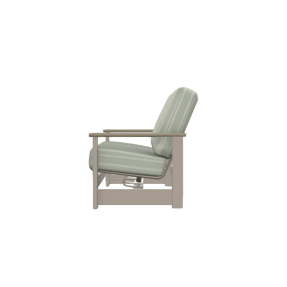 Leeward Hidden Motion Loveseat w/ Polymer Arms
