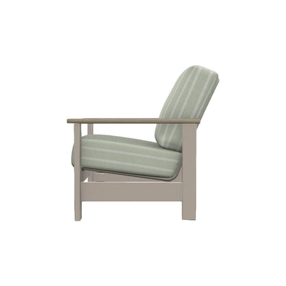 Leeward Stationary Arm Chair w/ Polymer Arms