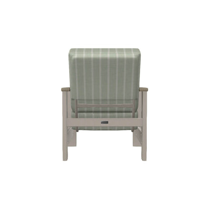 Leeward Stationary Arm Chair w/ Polymer Arms