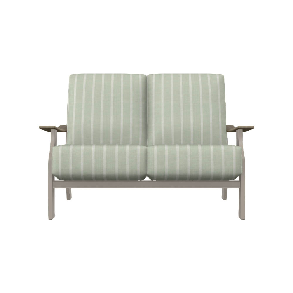 St. Catherine Two-Seat Loveseat w/ Polymer Arms
