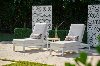 Leeward Three-Position Lay Flat Armless Chaise