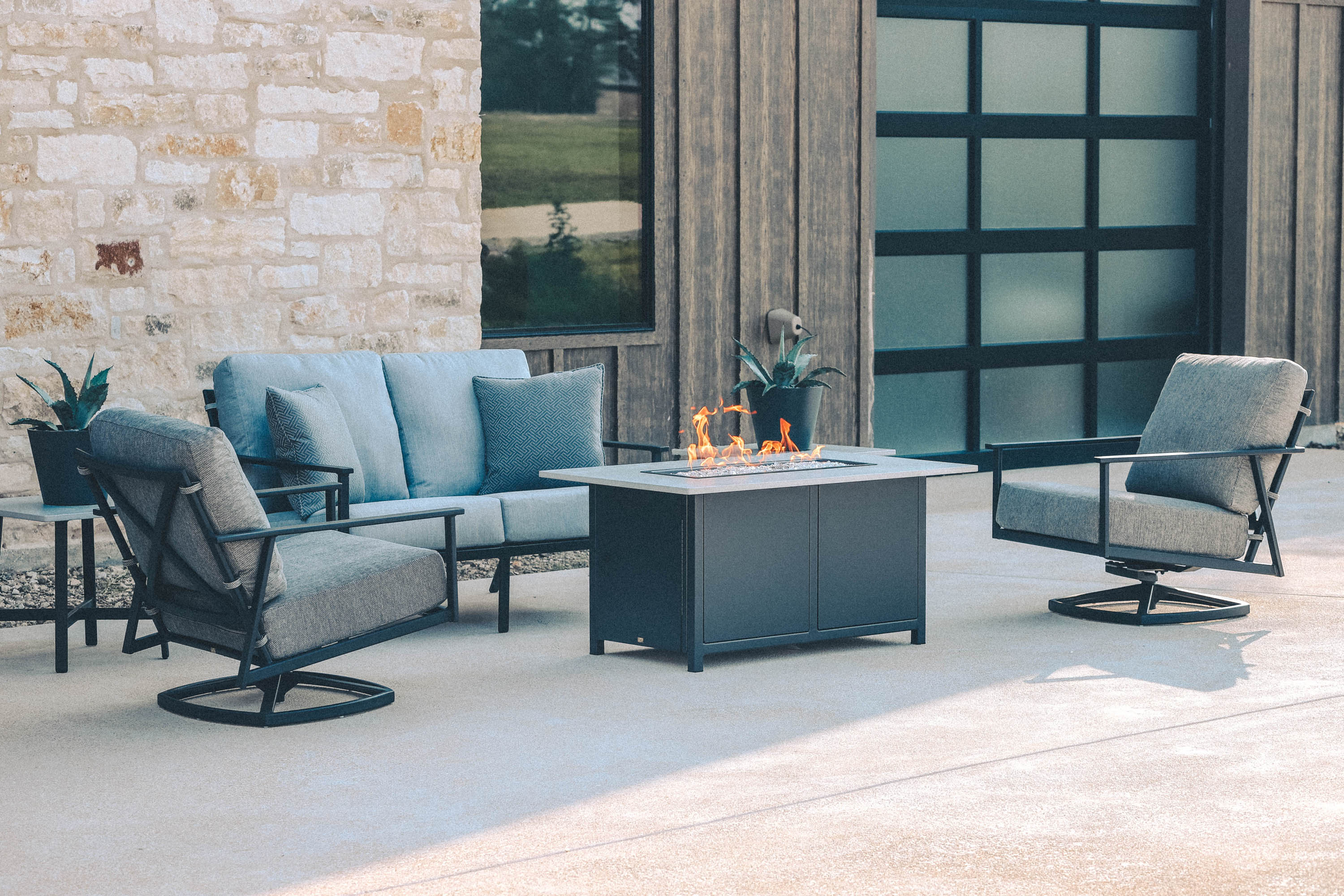 Marin Swivel Rocker Lounge Chair