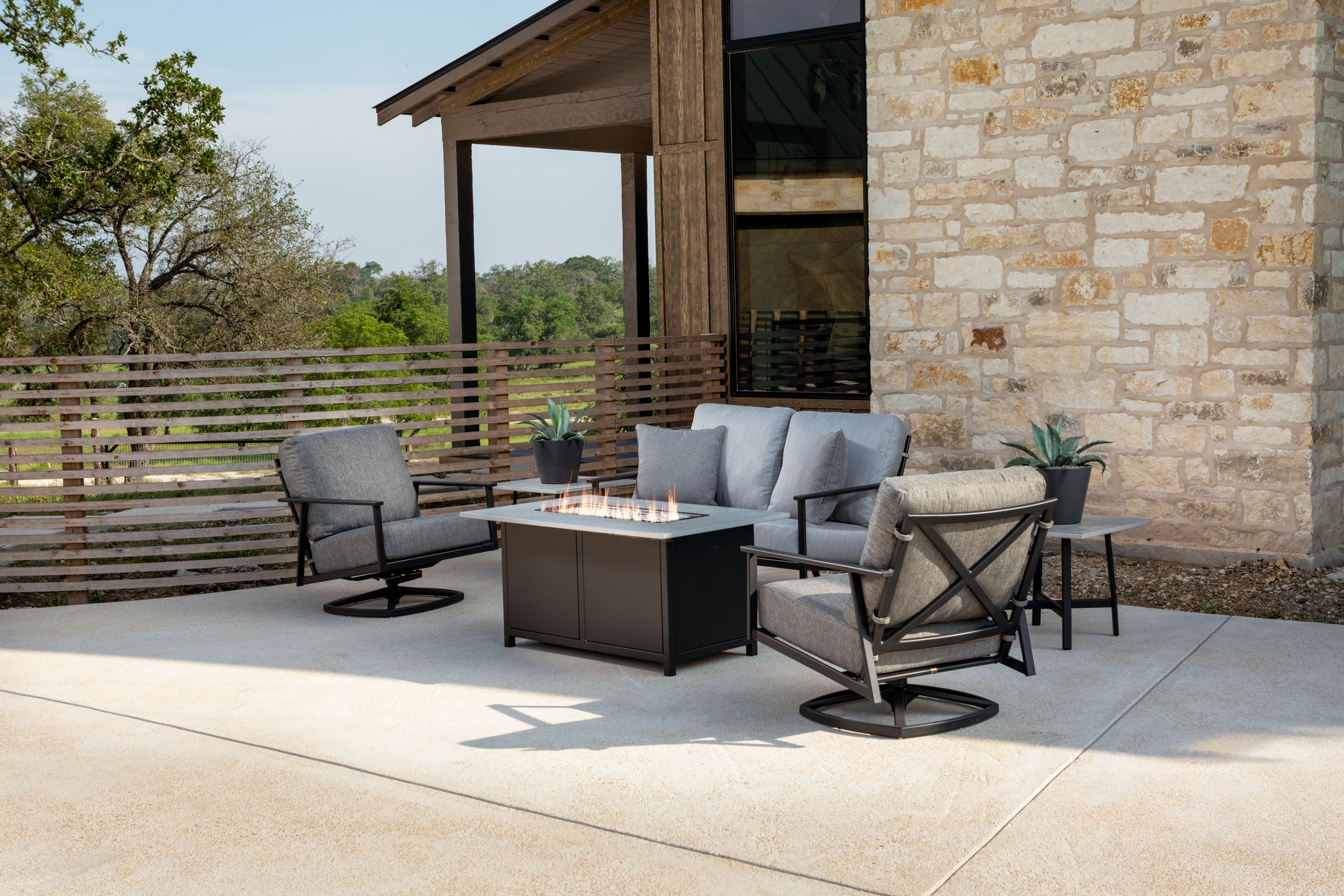 Marin Swivel Rocker Lounge Chair