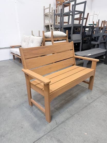 Polywood Lakeside 48" Bench in Teak
