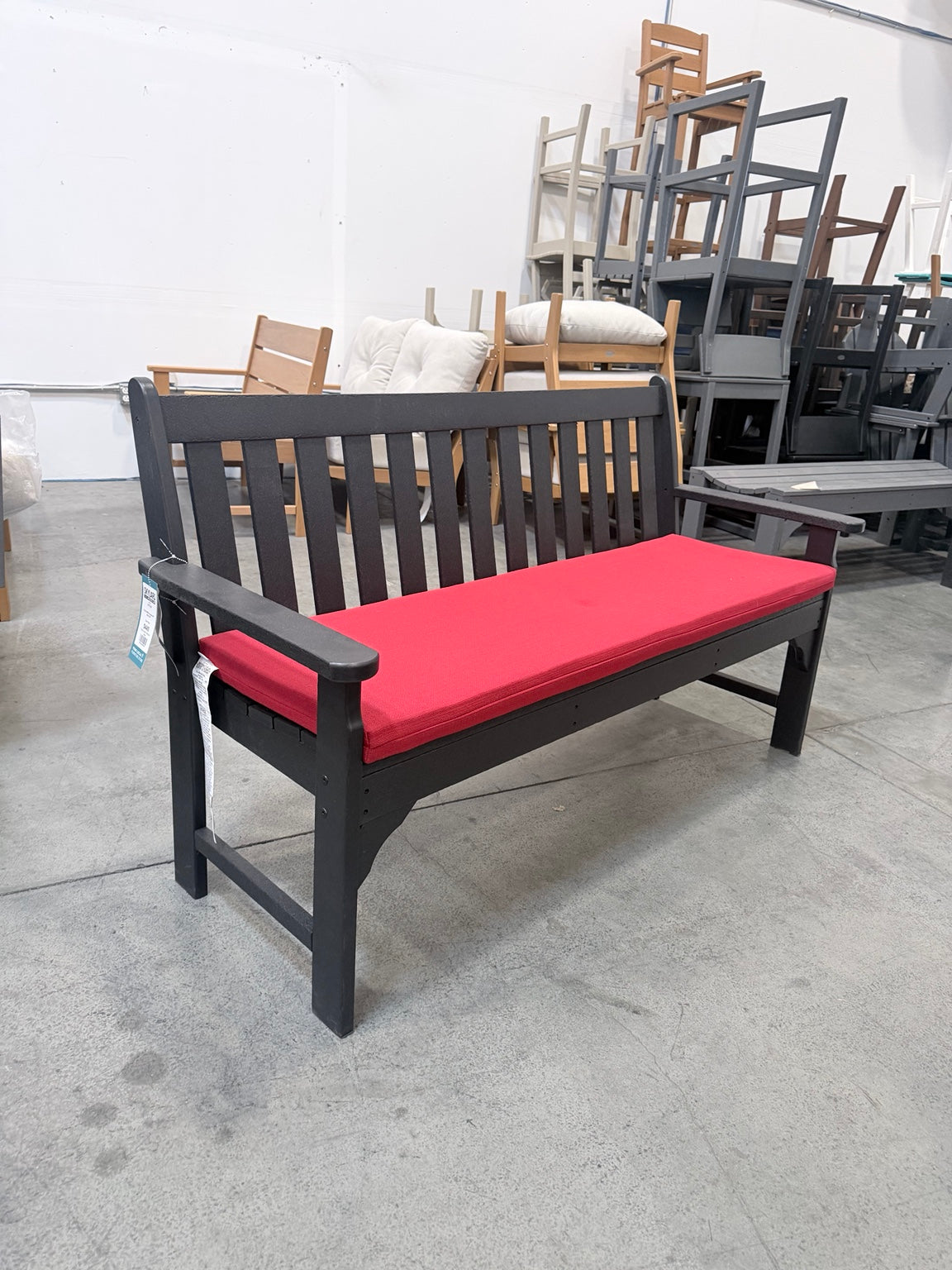 Polywood GNB60 Vineyard 60'Bench W/ Cushion