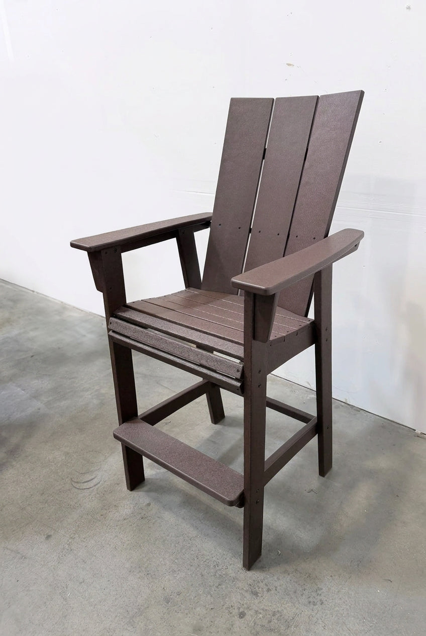 Modern Adirondack Counter Height Chair