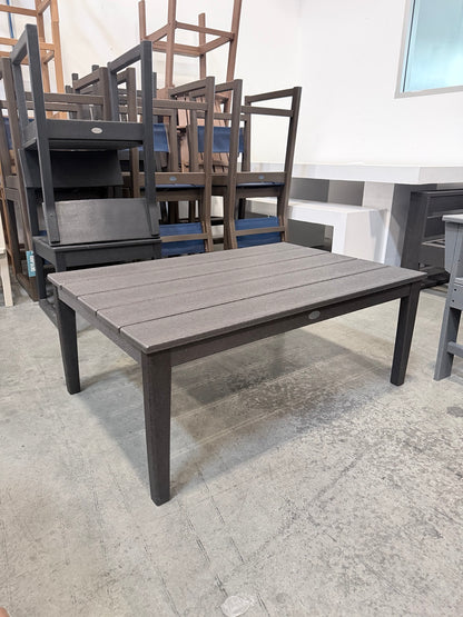 Rectangular Outdoor Coffee Table – Slate Grey / Charcoal