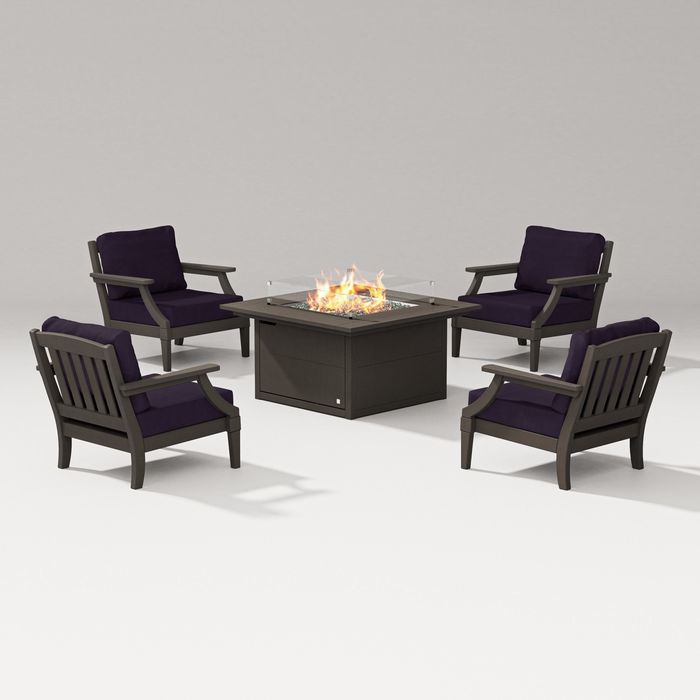 Estate 5-piece Lounge Fire Table Set