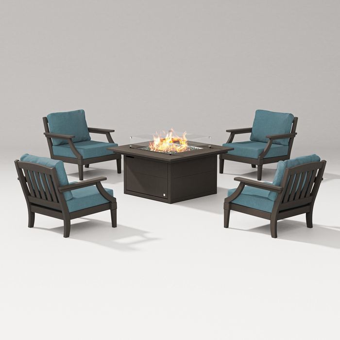 Estate 5-piece Lounge Fire Table Set