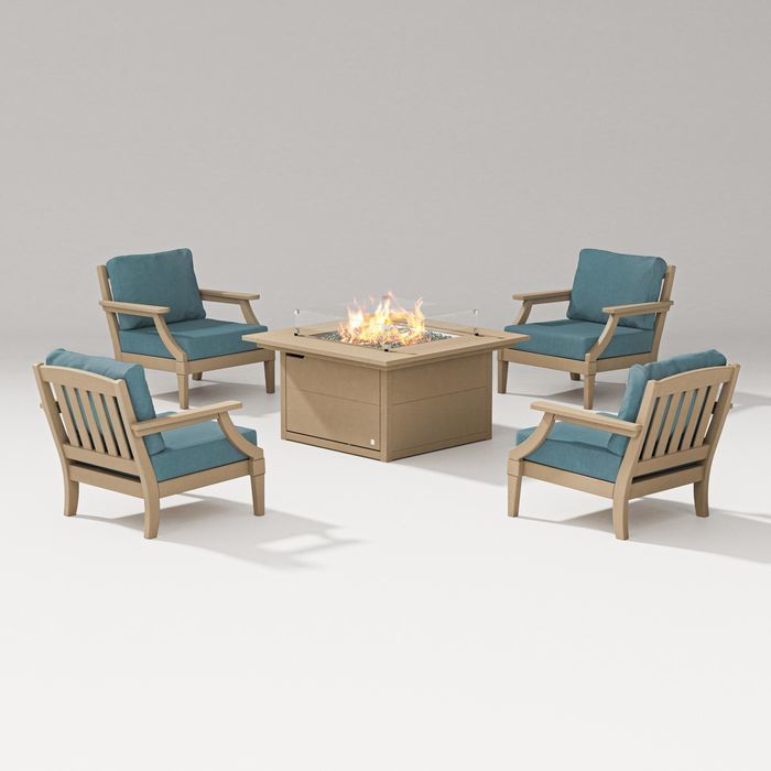 Estate 5-piece Lounge Fire Table Set