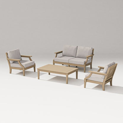 Estate Lounge 4-piece Loveseat Set